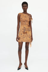 MISBHV Mesh Print Goa Dress