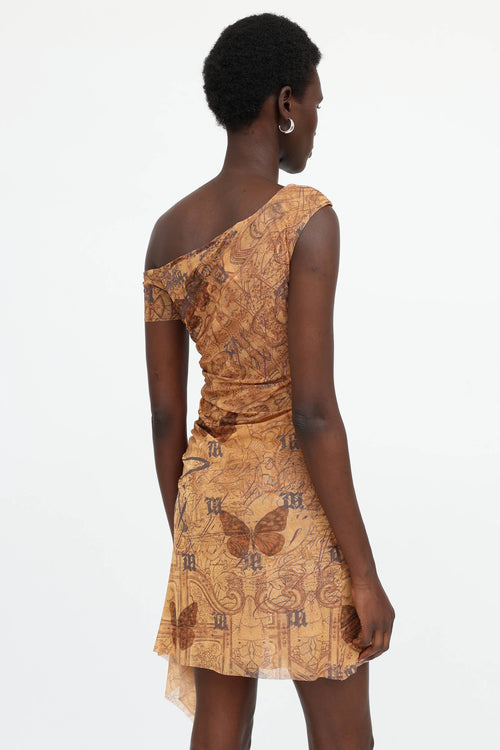 MISBHV Mesh Print Goa Dress
