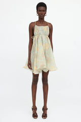 Selkie Floral Apron Dress