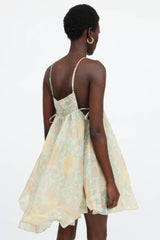 Selkie Floral Apron Dress