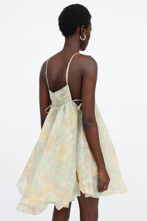 Selkie Floral Apron Dress