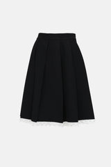 Shushu/Tong Pleated Lace  Skirt