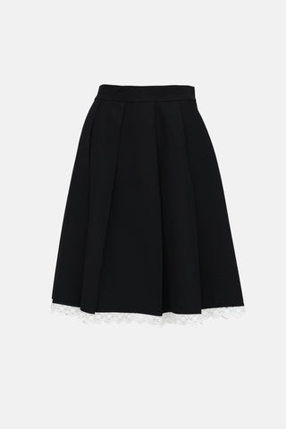 Shushu/Tong Pleated Lace  Skirt