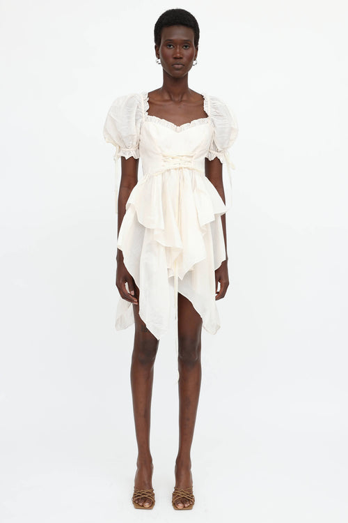 Selkie Raven Faerie Corset Dress
