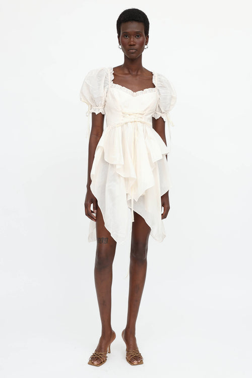 Selkie Raven Faerie Corset Dress