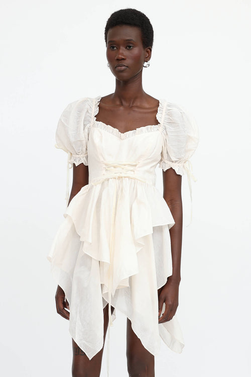 Selkie Raven Faerie Corset Dress