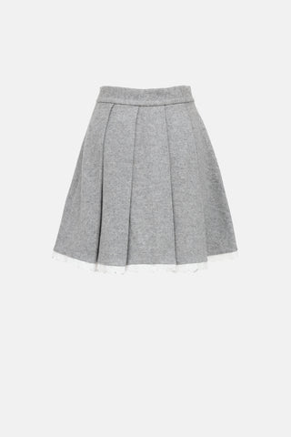 Shushu/Tong Knit Pleated Skirt