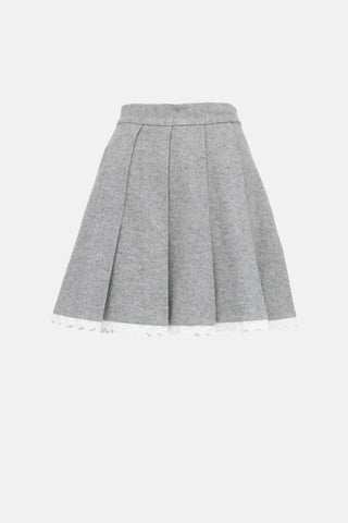 Shushu/Tong Knit Pleated Skirt