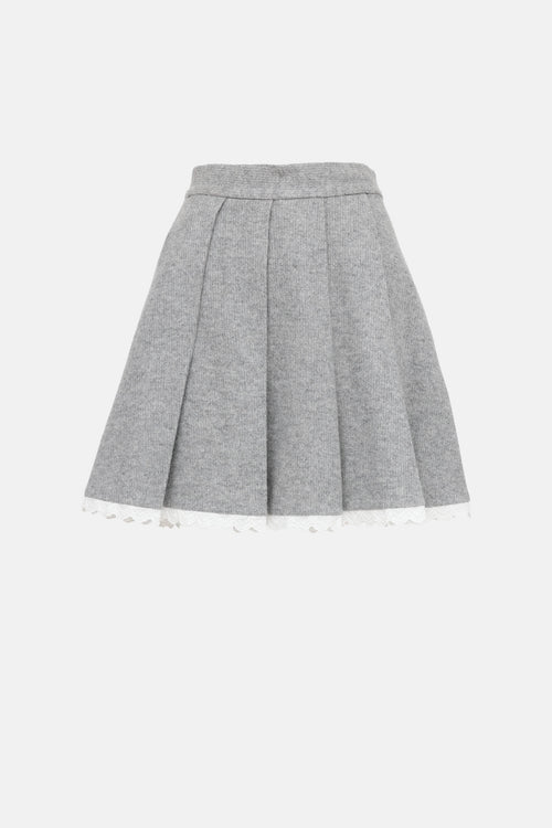 Shushu/Tong Knit Pleated Skirt