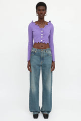 Ann Andelman Destroyed Cardigan