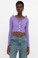 Ann Andelman Destroyed Cardigan