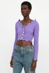 Ann Andelman Destroyed Cardigan