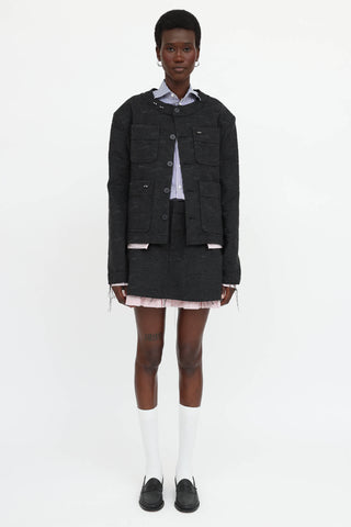 Charles Jeffrey Loverboy Layered Piercing Jacket