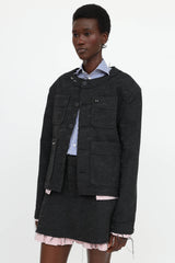 Charles Jeffrey Loverboy Layered Piercing Jacket