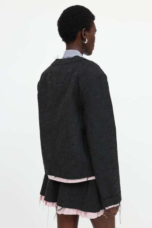 Charles Jeffrey Loverboy Layered Piercing Jacket