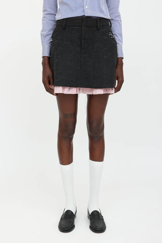 Charles Jeffrey Loverboy Layered Piercing Skirt