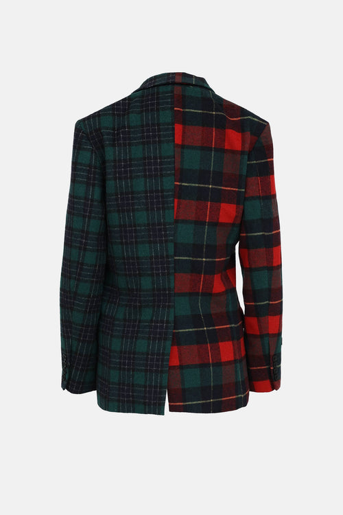 Guizo Plaid Blazer