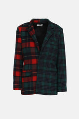Guizo Plaid Blazer