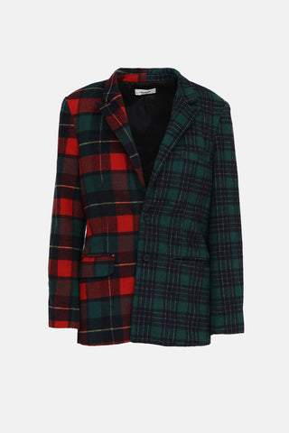 Guizo Plaid Blazer