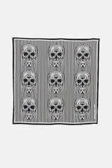 McQueen Silk Skull Scarf