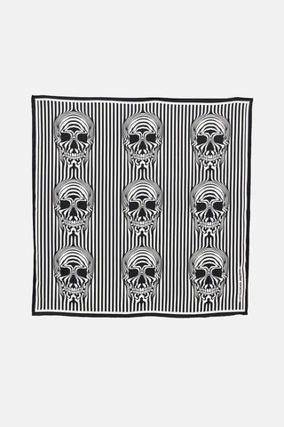 McQueen Silk Skull Scarf