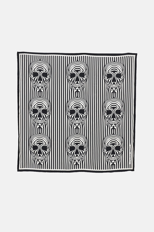 McQueen Silk Skull Scarf