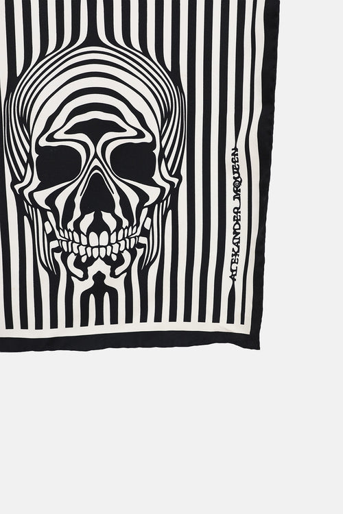 McQueen Silk Skull Scarf
