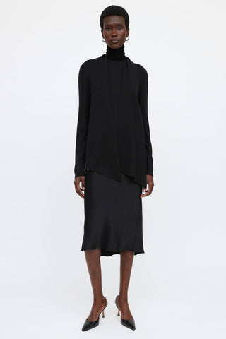 Celine C. 2000s Scarf Top