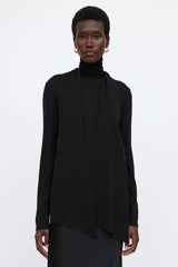Celine C. 2000s Scarf Top