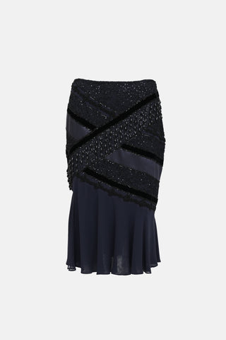 Beaded Midi Skirt