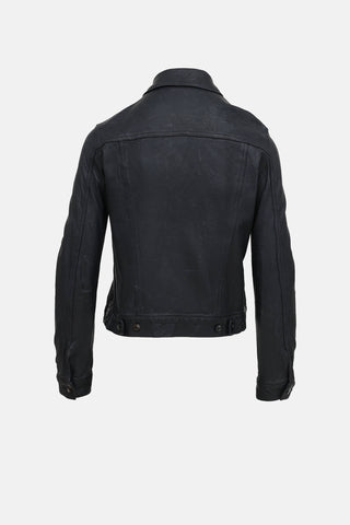 The Row Leather Coltra Jacket