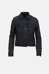 The Row Leather Coltra Jacket