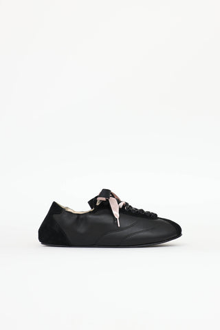 Repetto Silk Ribbon Tennis Sneaker