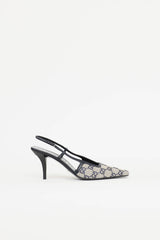 Gucci Crystal Slingback Pump
