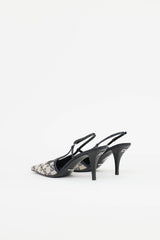 Gucci Crystal Slingback Pump