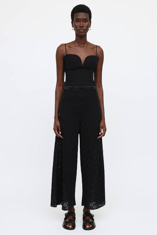 Chanel FW 2013 Knit Lace Pants
