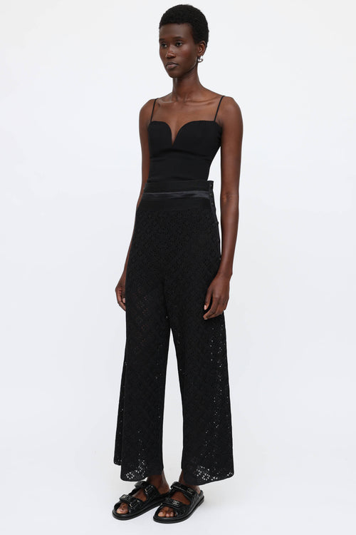 FW 2013 Knit Lace Pants