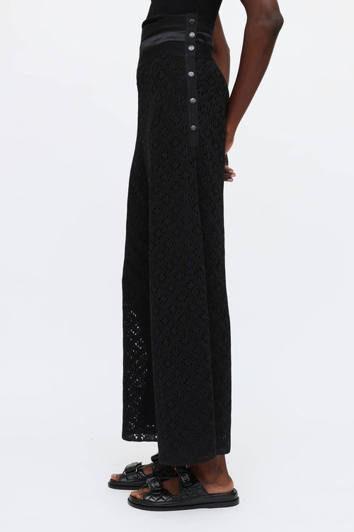 Chanel FW 2013 Knit Lace Pants