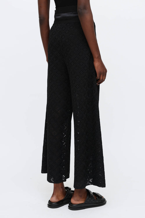 Chanel FW 2013 Knit Lace Pants