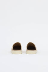 Prada Suede Logo Mules