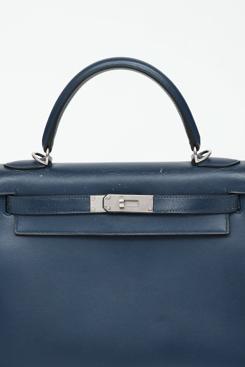 Hermès 2001 Box Kelly Sellier 28 Bag