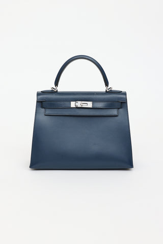 Hermès 2001 Box Kelly Sellier 28 Bag