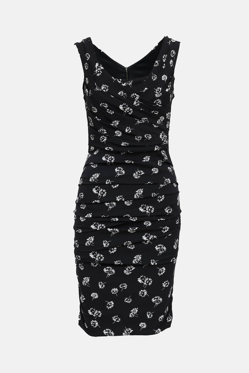 Dolce & Gabbana Floral Midi Dress