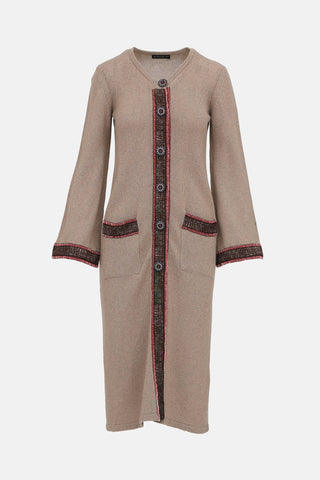Etro Long Knit Cardigan