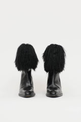 Bally Fur & Leather Boot