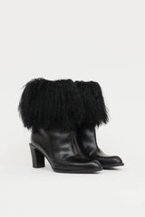 Bally Fur & Leather Boot