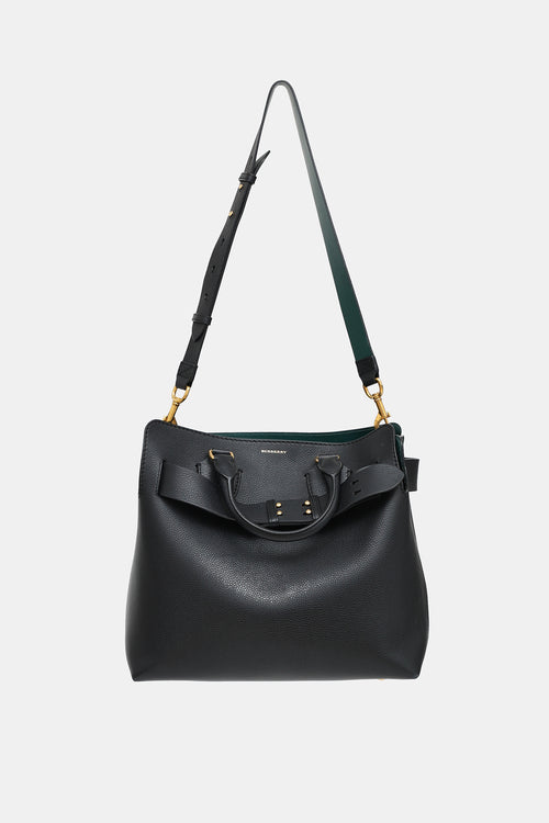 Burberry Leather Belt Tote Bag