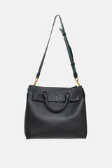 Burberry Leather Belt Tote Bag