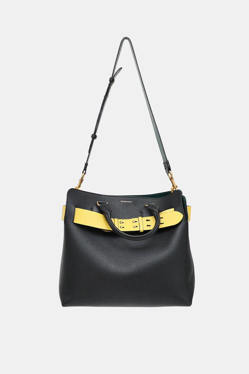 Burberry Leather Belt Tote Bag