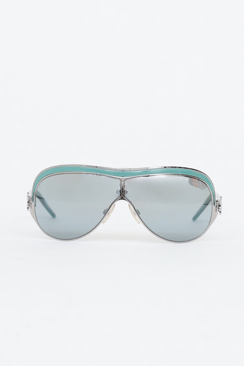 Roberto Cavalli 465S Shield Sunglasses